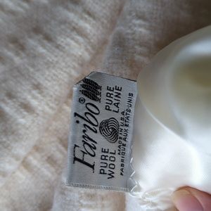 Vintage Faribo Wool Blanket